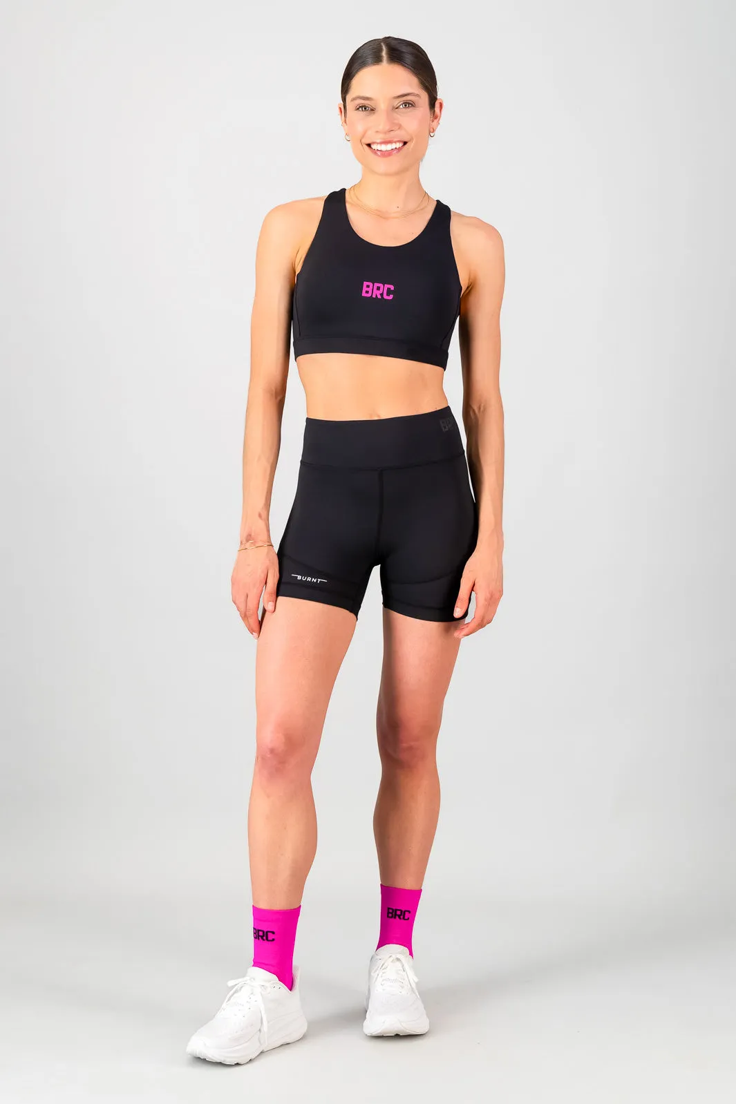 Dual Zone Ventilation Speedflex Women's 4-Inch Short - Black