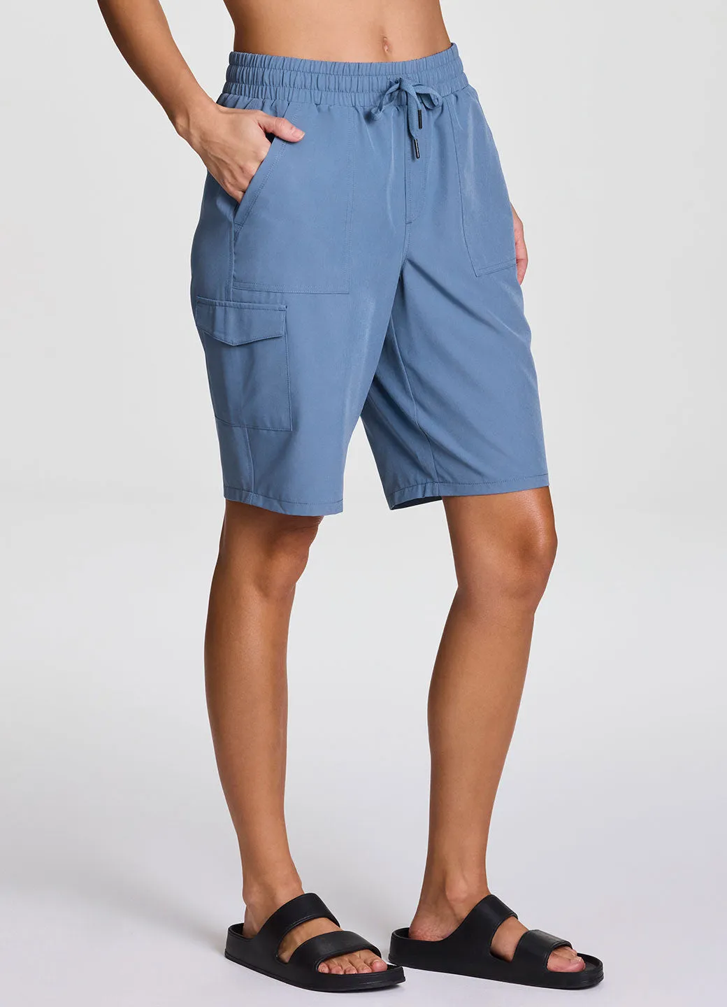Ashokan Cargo Bermuda Short two piece outfit