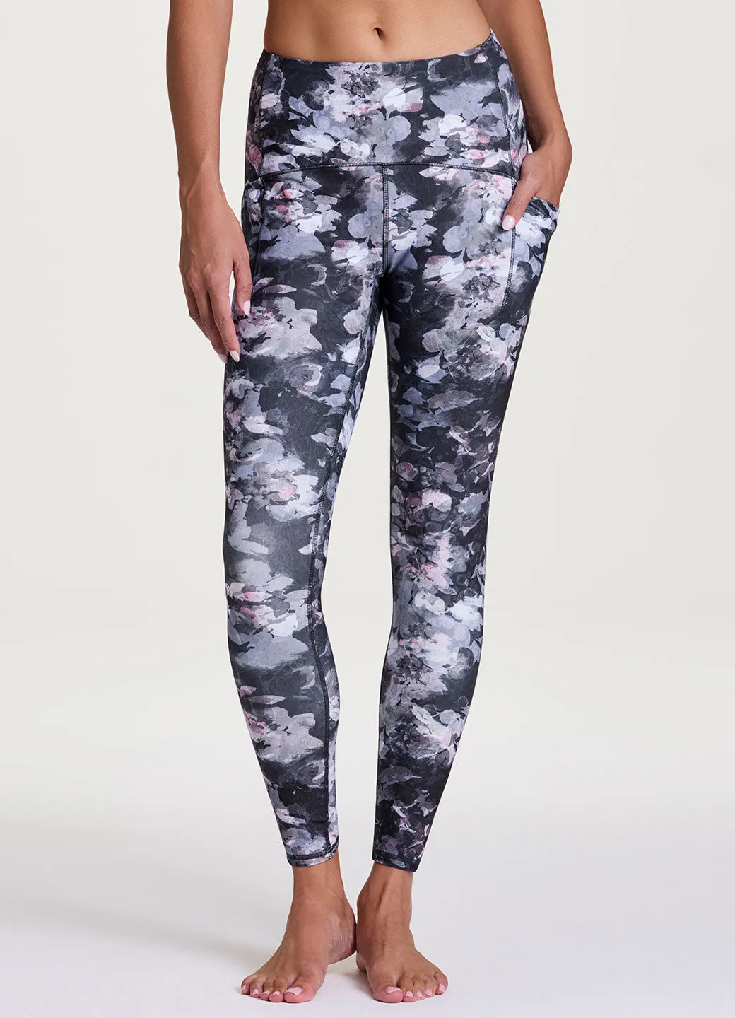 Floral Recharge Tech Flex Legging Flexible Wear Park Run Second Skin
