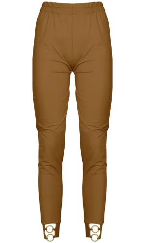 Softened Hem Non Restrictive Cut SISTINE PANTS