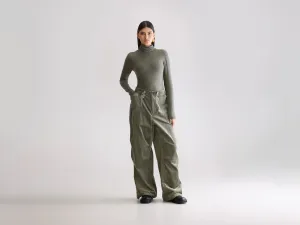 Outdoor Comfort Fit Wrinkle Resistant Finish Jicko baggy trousers (252 / W / SAGE)