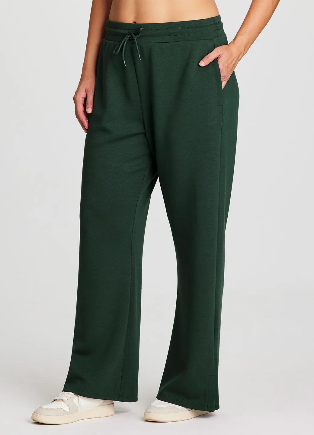 Plus LuxeSoft Wide Leg Pant Cozy Layering