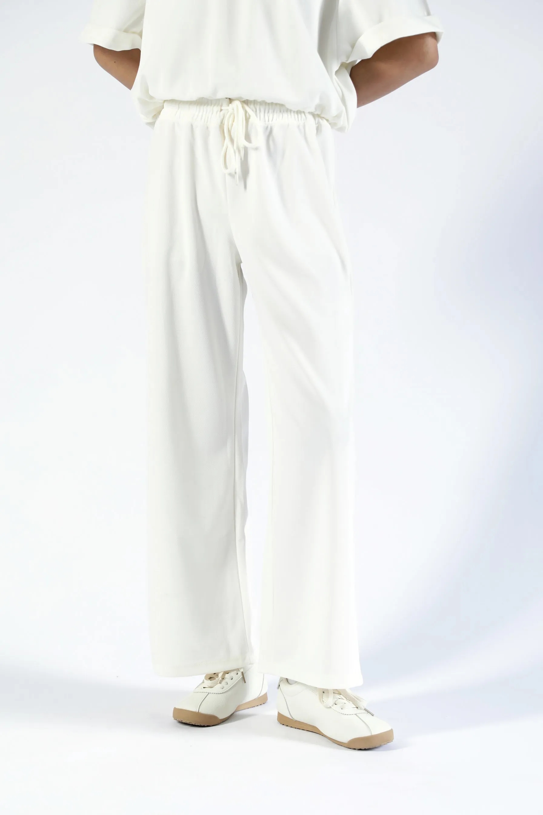 WIDE LEG TROUSER Soft Touch Layer Essential