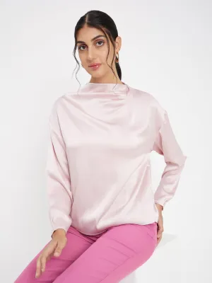 Madame Solid Pink Top Easy Cool