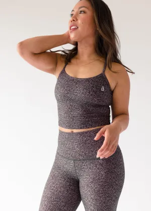 ShrinkResistant Softmark Slim Racerback Cropped Tank