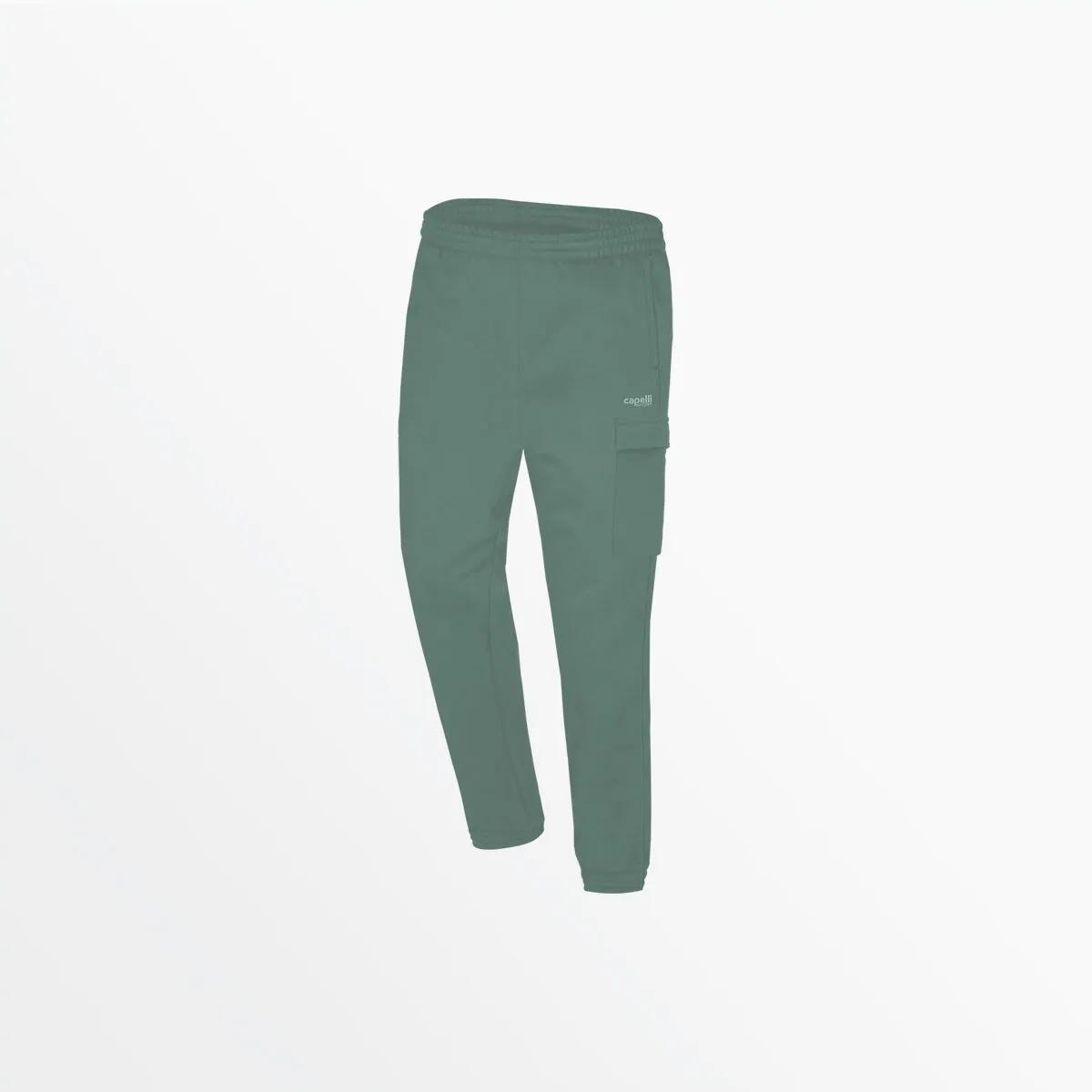 WOMEN'S FLEECE CARGO SWEATPANTS Windproof Outer Layer