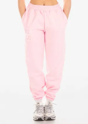 Casual Skirt Open Glow VELO OVERSIZED TRACKPANTS - STRAWBERRY
