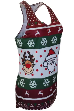 Effortless Fashion EcoFriendlyDye Women's Competitor Lite Interval Singlet - Ugly Sweater