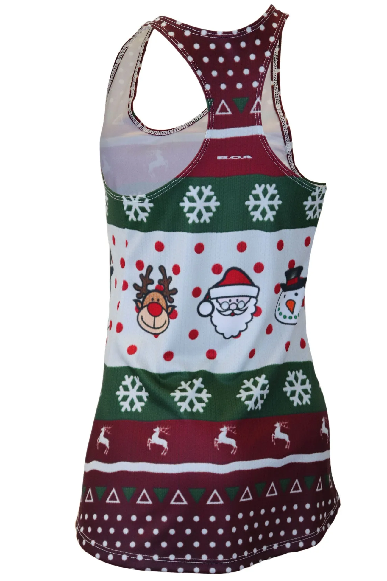 Luxury Apparel Women's Competitor Lite Interval Singlet - Ugly Sweater