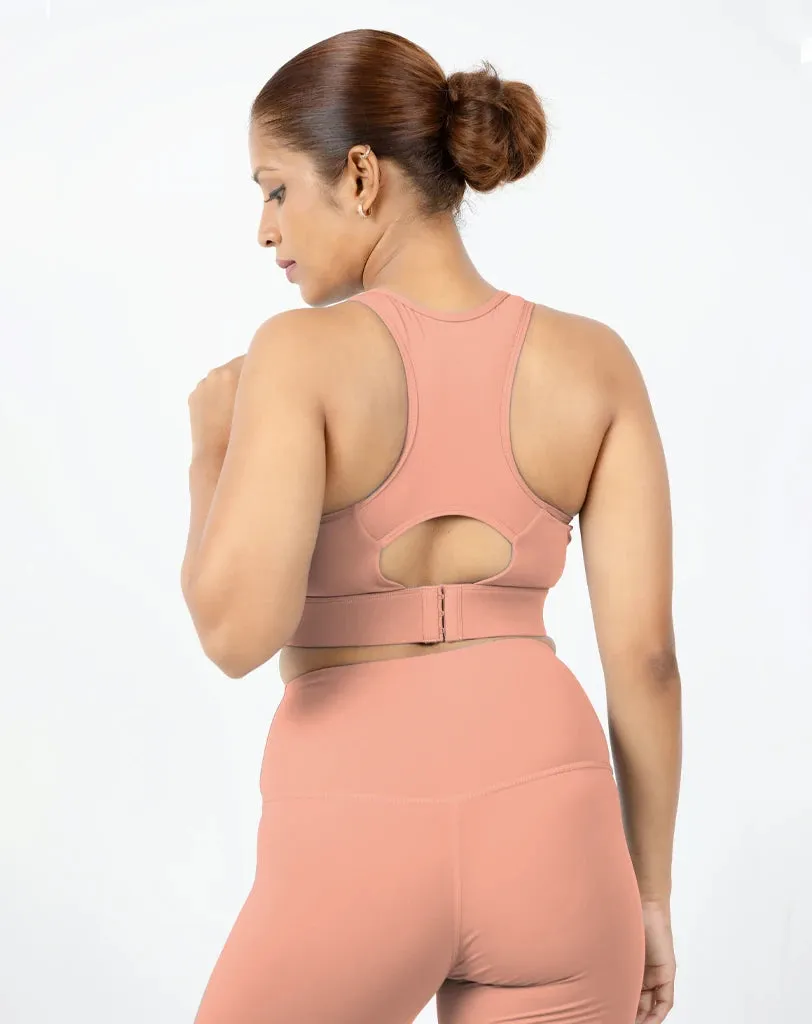 Versatile Hat Design Edge LiftEase MaxSupport Sport Bra