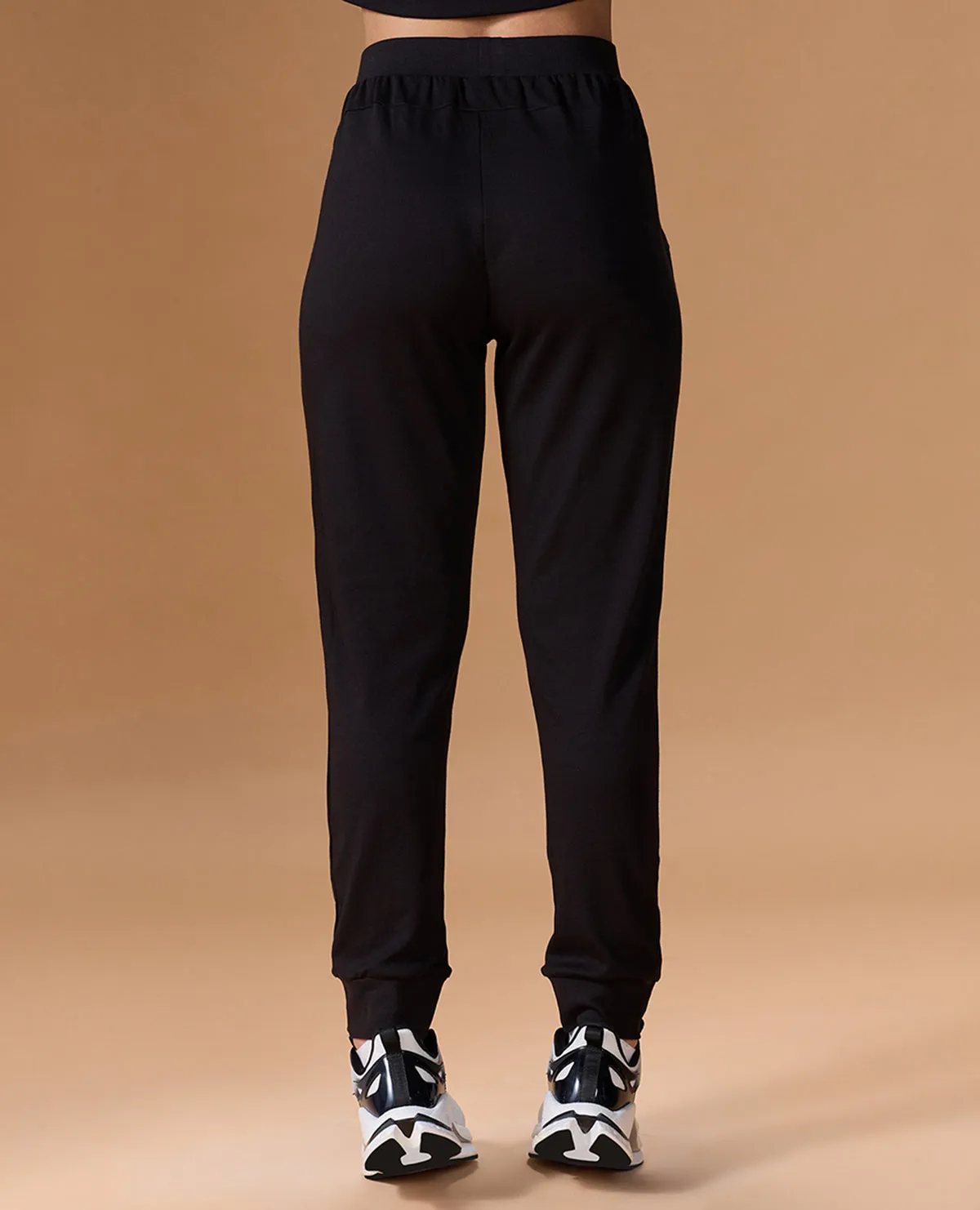 Stretch Fit Sporty Layer Extra Soft Cotton Track Pants