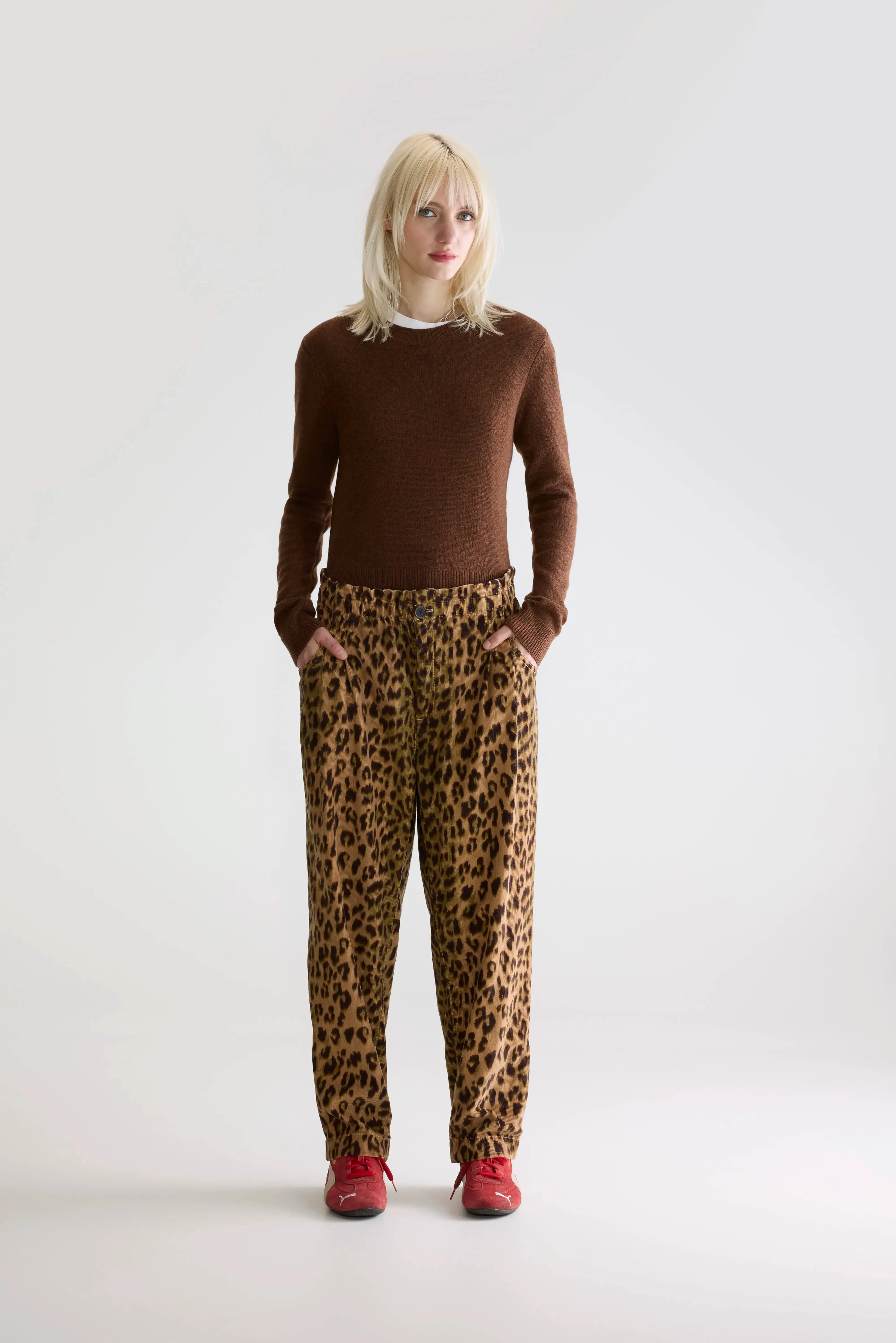 HiddenDrawcord Winona paperbag trousers (252 / W / COMBO B)